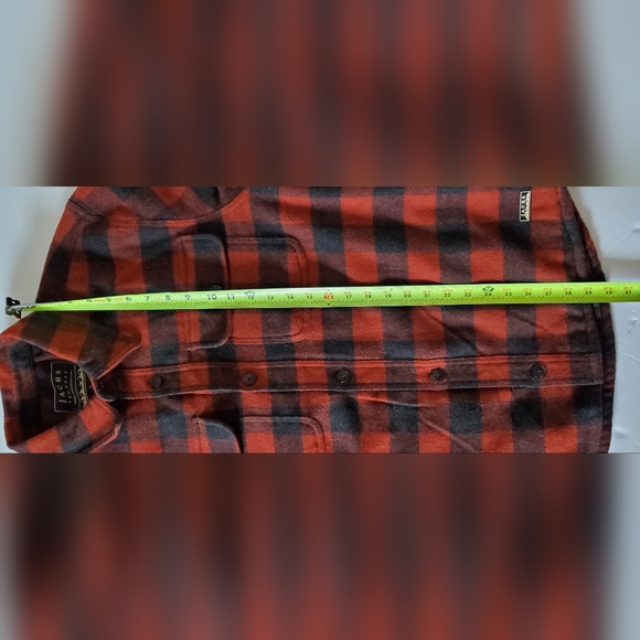 Jachs New York Mens Lined Flannel Wool Blend Overshirt Jacket - Size M - EUC - Picture 10 of 10